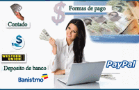 Formas de pago